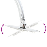 Drewniany prysznic ogrodowy