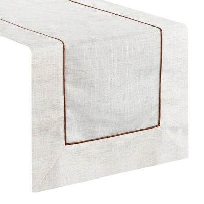 Bieżnik Natu naturalny 40x140