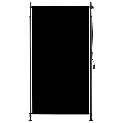 vidaXL Roleta zewnętrzna, 120x270 cm, antracytowa