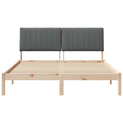 Ramka łóżka Brązowy 160 x 200 cm Lite drewno sosnowe