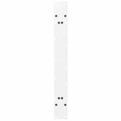 Nogi do stołu jadalnego w kształcie litery A 2 szt. Białe 90x(72-73) cm Stal