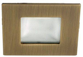 Oprawa schodowa kwadratowa złota patynowa G4 MS-04 Candellux 2207945