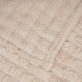 Koce narzutowe 6 pcs Beżowy 270 x 240 cm Polar