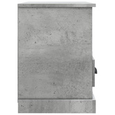vidaXL Szafka pod TV, szary beton, 80x35x50cm, materiał drewnopochodny