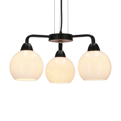 caldera lampa wisząca 3x60w E27 klosz biały