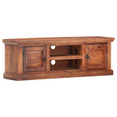 vidaXL Szafka pod TV, 120x30x40 cm, lite drewno sheesham