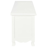 vidaXL Szafka pod TV, biała, 120 x 30 x 40 cm, drewniana