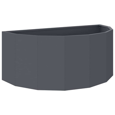 Donica Antracyt 90 x 45 x 35 cm Stal