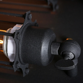 Plafon Abigali Retro 4, czarny 4xE27