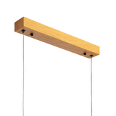 Lampa Liniowa 30W CCT 2800-5000K Imitacja drewna Metalowa Abruzzo Vanguard