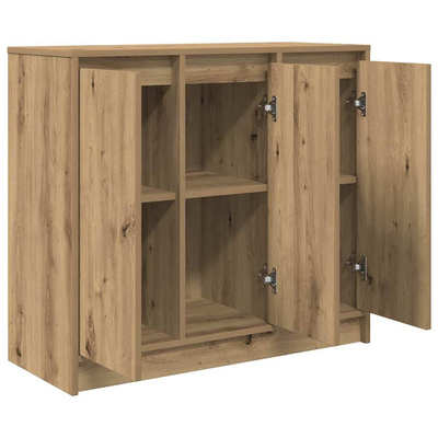 Komoda Artisan Dąb 85x34x76 cm Drewno klejone