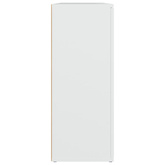 Szafka, biała, 91x29,5x75 cm, materiał drewnopochodny