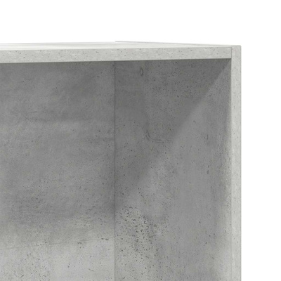 Regał, betonowy szary, 36x30x114 cm, materiał drewnopochodny