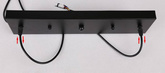 Lampa wisząca czarna/bursztynowa listwa 2xE27 Felis 32-00170