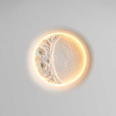 Plafon Księżyc Wpuszczany 60cm 17W Abruzzo Moon