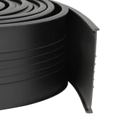 Uszczelka drzwi garażowych Czarny 70 x 6 mm 4,5 m PVC