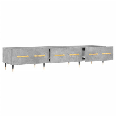 vidaXL Szafka pod TV, szarość betonu, 150x36x30 cm model standard