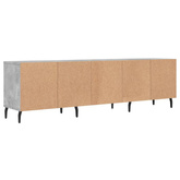 vidaXL Szafka pod TV, szarość betonu, 150x30x44,5 cm wariant 7