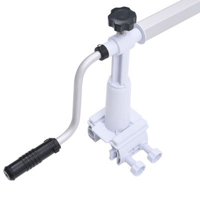 Zwijacz plandeki basenowej, z plastikową podstawą