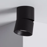 Lampa punktowa Czarna 7W Spot Led 2700-3200K Abruzzo Romeo