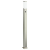 Lampy słupkowe z czujnikiem 3 szt. 110 cm Stal nierdzewna IP44