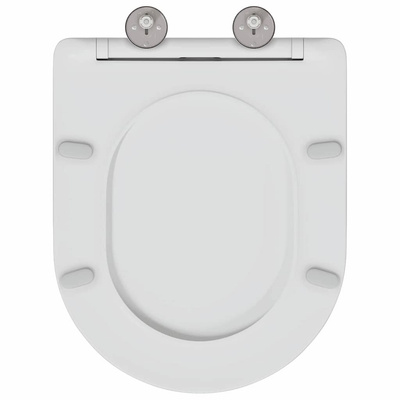 Deska toaletowa Biały 47 x 36 x 3,4 cm Duroplast