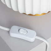 Lampa Stołowa z Porcelany Abruzzo Porcellado E14