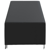 vidaXL Pokrowiec na leżak, czarny, 195x76x40/80 cm, Oxford 420D