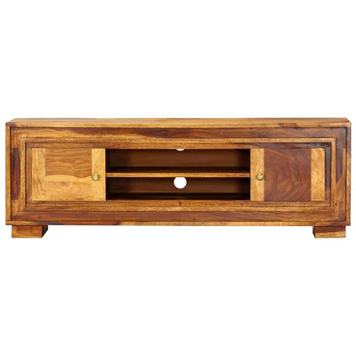 Szafka pod TV, 118x30x40 cm, lite drewno sheesham vidaXL