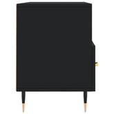vidaXL Szafka pod TV, czarna, 102x36x50 cm, materiał drewnopochodny wariant 6