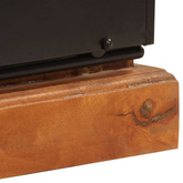 vidaXL Szafka pod TV, 110x30x45 cm, lite drewno odzyskane