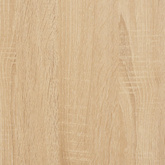 Stolik konsolowy, dąb sonoma, 100x29x75 cm