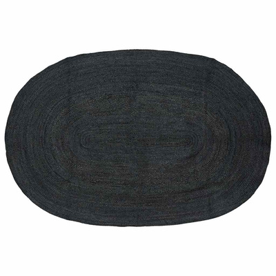 Dywany pokojowe ciemnoszary 152 x 245 cm Juta