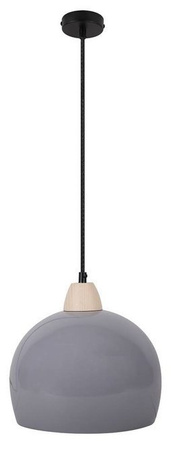 Lampa wisząca szara 1xE27 50cm Monroe 31-78360