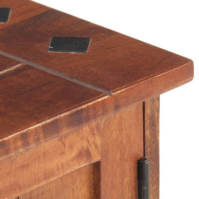 vidaXL Szafka pod TV, miodowy brąz, 120x30x41 cm, drewno akacjowe