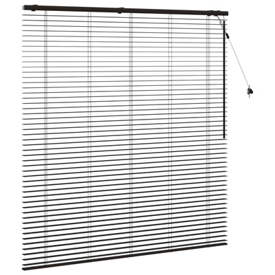 Żaluzja wenecka Ciemny brąz 145 x 160 cm 35 mm