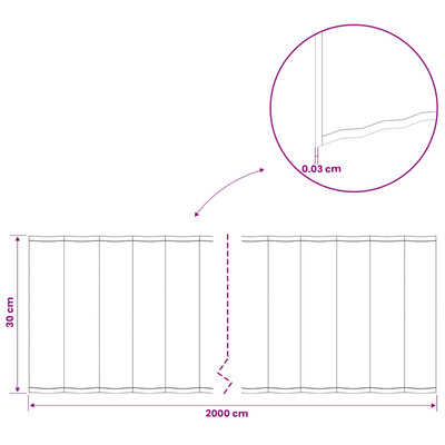 Krawężnik do trawnika 20 m x 30 cm Stal ocynkowana srebrny