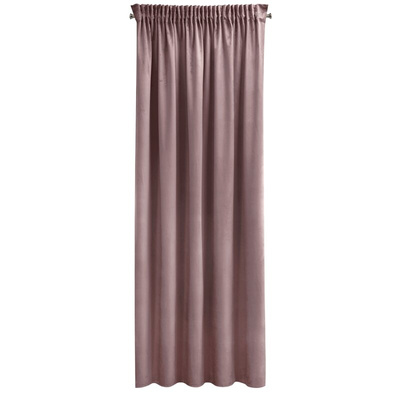 Zasłona Pier pudrowy róż 140x270