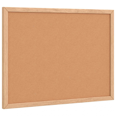 Tablica korkowa z ramą z litego drewna sosnowego 40x30 cm