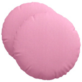 Poduszki na siedziska 2 pcs Różowy ?50 x 19 cm tkanina