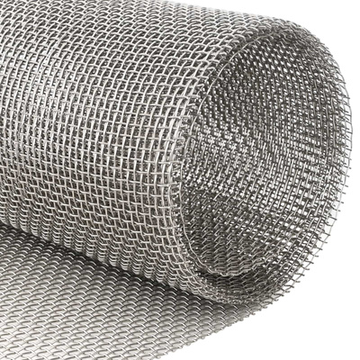 Siatka ekranowa 120 x 1000 cm 6 Mesh Stal nierdzewna 201