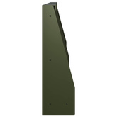 Mur oporowy 6 szt. 60 x 12 x 40 cm Stal Oliwkowy zielony
