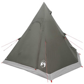 Tipi Tent Water-Resistant 3-osobowy Zielony wojskowy