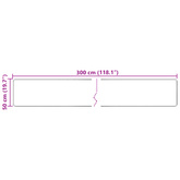 Chodnik dywanowy MARSA Wielokolorowe 50 x 300 cm