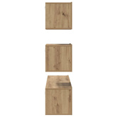 Zestaw szafek RTV 4 szt. Dąb artisan Drewno inżynieryjne
