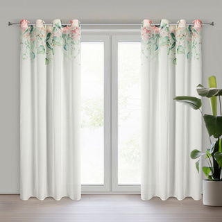 Zasłona Alora biała 135x250