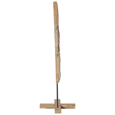 Choinka z podstawą Brązowy 120 cm Lite drewno tekowe