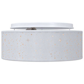 Lampa Sufitowa Z reflektorami Szary 30 x 30 x 13,5 cm tkanina