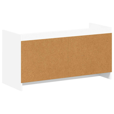 Szafka na buty Biały 100 x 39,5 x 51 cm Drewno inżynieryjne