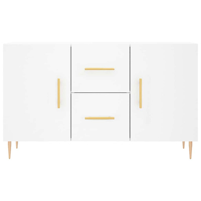 vidaXL Komoda, biała, 100x36x60 cm, materiał drewnopochodny model standard